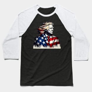 Donald Trump 2024 Elections Funny Baseball T-Shirt